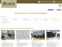 Tablet Screenshot of crimipropiedades.com.ar